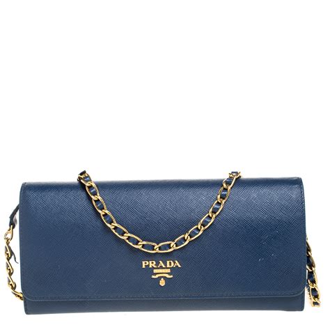 prada blue wallet womens replica|prada wallet on chain blue.